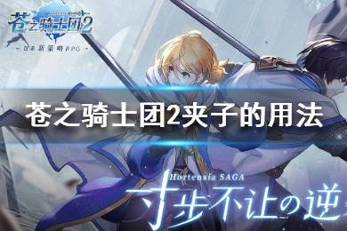 《苍之骑士团2》夹子有什么用 苍之骑士团2夹子的用法