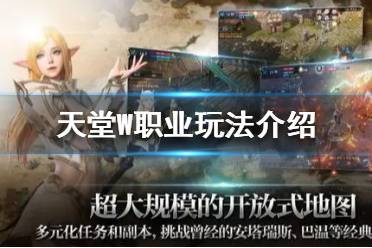 《天堂W》好玩吗 天堂W职业玩法介绍