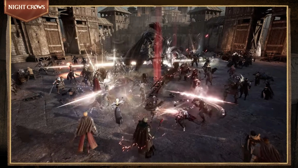 《Night Crows 夜鸦》公开大规模对战介绍影片,体验千人的大阵仗刺激战斗!