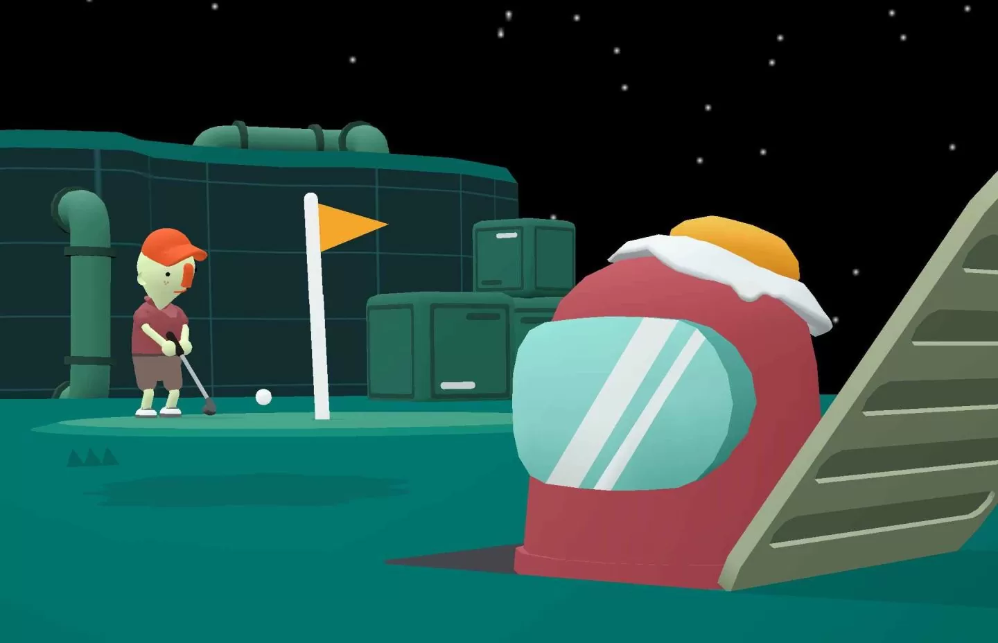 《WHAT THE GOLF？》与《Among Us》联手合作，熟悉的船员入侵高尔夫球场啦！