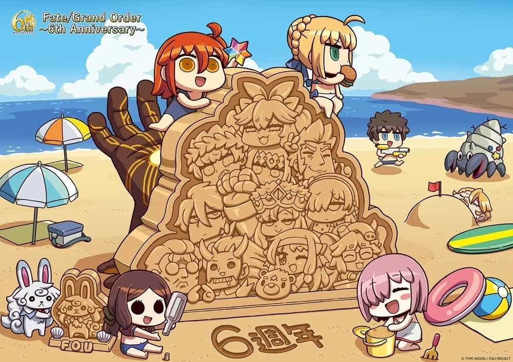 《Fate/Grand Order》繁中版六週年庆典，高雄举办沙雕特展确定！
