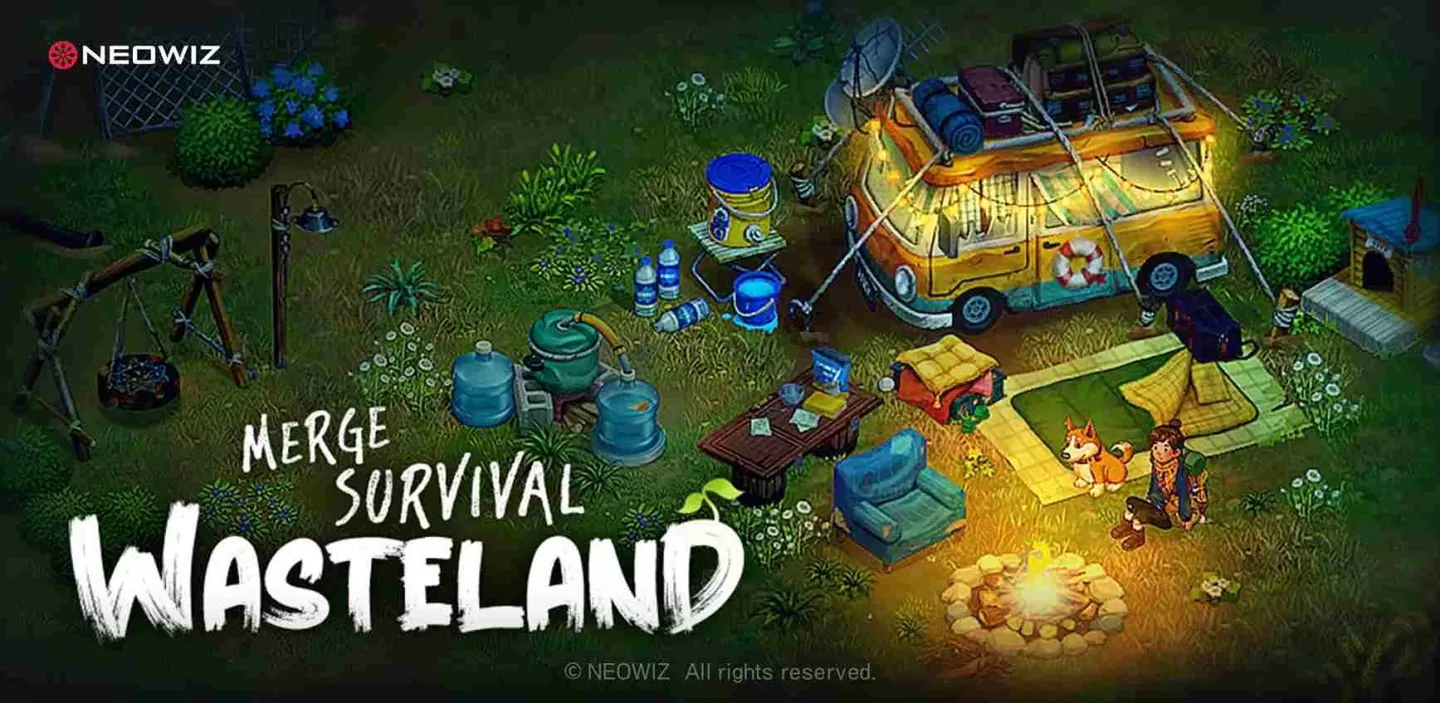 《求生Merge：生存之地》全球双平台同步上线！活用益智合併製作各种生存道具存活下去