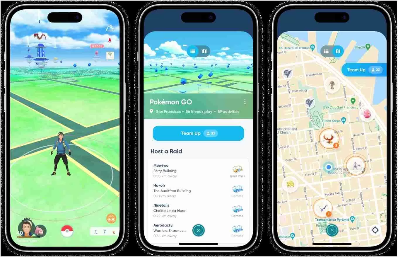 《Pokémon GO》社交应用程式「Campfire」全球同步开放！新功能「团体战小组」更新上线