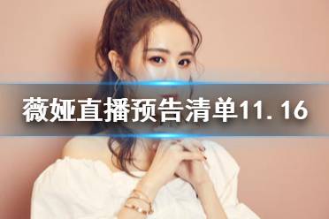 薇娅直播预告清单11.16 薇娅直播预告11.16