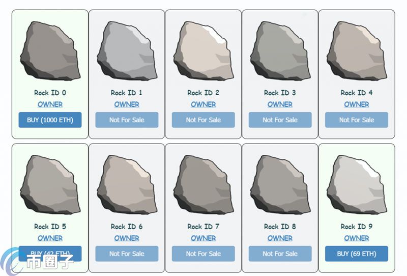 NFT市场兴盛！石头艺术品EtherRock逾十万美金售出